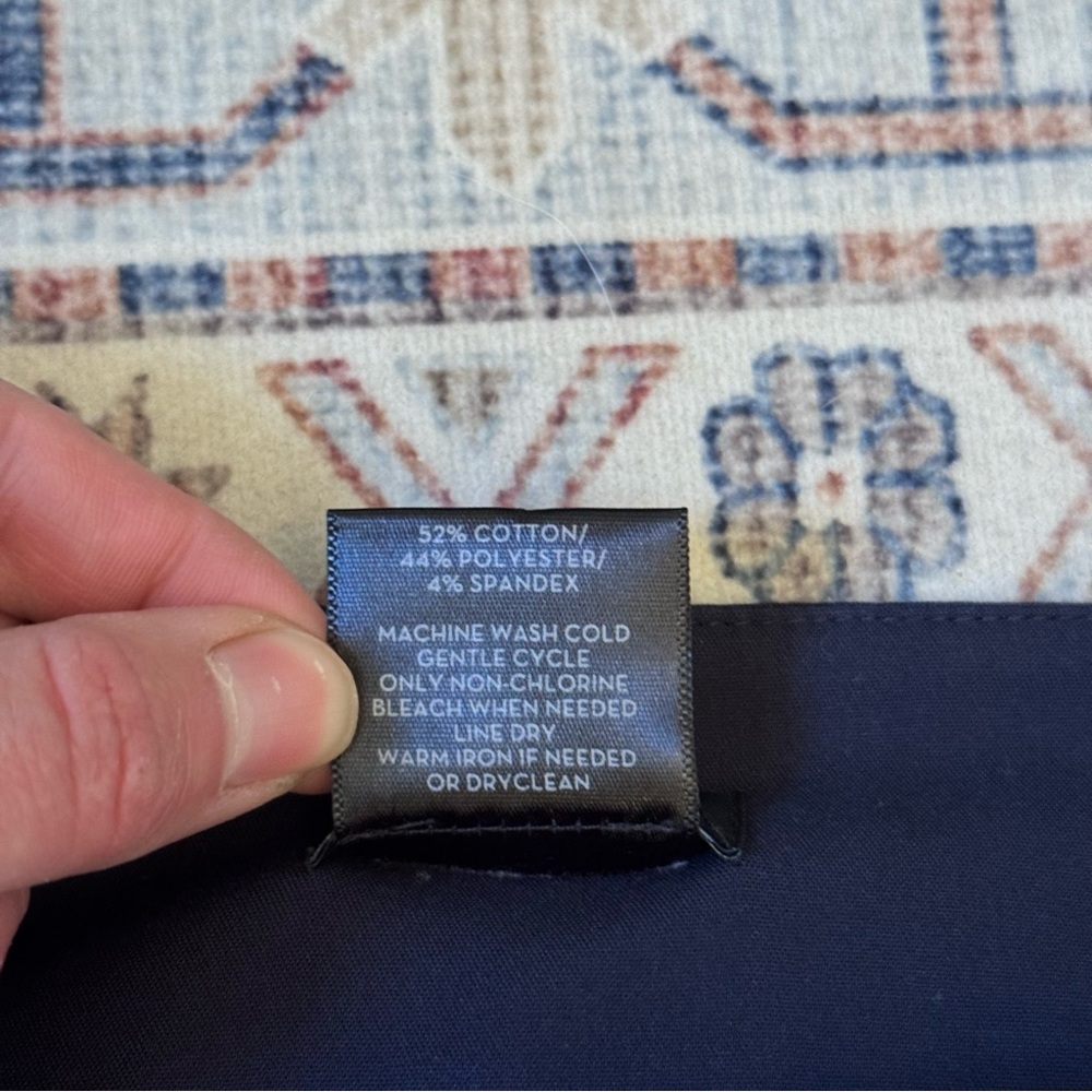 Ann Taylor Modern Fit Navy Blue Ankle Dress Pants Women’s Size 4 30” Inseam - Picture 10 of 13